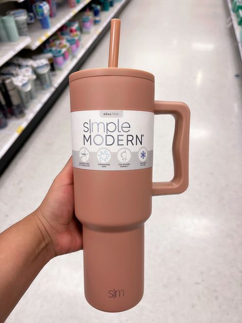 Simply Modern Cup, Simple Modern Tumbler Aesthetic, Simple Modern Cups, Aesthetic Tumbler Bottle, Simply Modern Tumbler, Simple Modern Cup, Simple Modern Tumbler, Aesthetic Cups, 40 Oz Tumbler With Handle