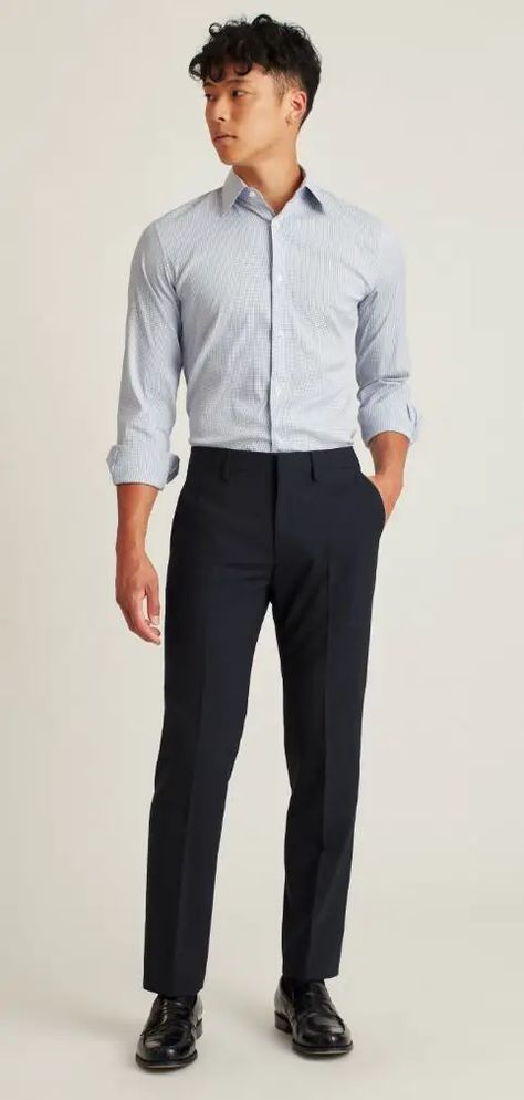 Men’s Fashion Summer Work, Business Casual Style Men, Office Guy Outfit, Business Casual Attire Men, Men Formal Work Outfit, Mens Office Outfits Business Casual, Business Casual Men Interview, Men Casual Business Outfits, Mens Business Casual Pants