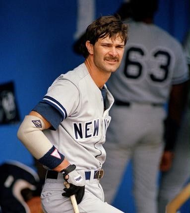 Baseball Dugout, Baseball Legends, Go Yankees, Don Mattingly, Baseball Hitting, Baseball Ticket, Damn Yankees, Sports Photo, Baseball Teams