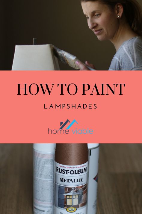 Color Lamp Shades, Spray Painting Lamp Shades, How To Paint A Lampshade Diy, Can You Paint Lamp Shades, Can You Spray Paint Lamp Shades, How To Cover A Lampshade With Wallpaper, Stencil Lampshade Ideas, Painting A Lampshade Diy, Lampshade Makeover Diy Ideas