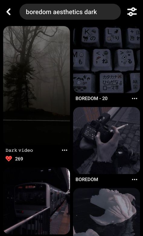 Dark City Core Aesthetic, Boredom Aesthetics Dark, Boredom Aesthetics, Boredom Aesthetic, Pinterest Key, Pinterest Code, ملصق بحث, Keyword Pinterest, Pins Aesthetic