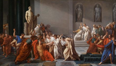 Beware the Ides of March: The Assassination of Julius Caesar Guy Fawkes, Weird Portraits, Roman Senator, Gaius Julius Caesar, The Ides Of March, Mark Antony, Rome Antique, Roman Republic, Empire Romain