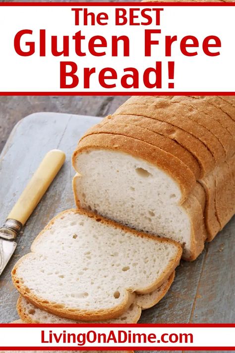 Gluten Free Bread Brands, Gluten Free Bread Recipe Easy, Gluten Free Bread Recipe, Bread Brands, Gluten Free Bread Machine, Dairy Free Bread, Homemade Gluten Free Bread, Gluten Free Sandwich Bread, Best Gluten Free Bread