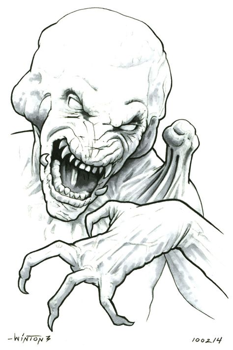 Pumpkinhead - Pumpkinhead (1988). 4x6. Pen, pencil, and marker. Pennywise Drawing, Sparrow Tattoo Design, Scary Characters, Shin Tattoo, Monster Tattoo, Money Tattoo, Chicano Drawings, Horror Movie Icons, Tattoo Now