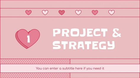 Lovely Hearts Consulting Toolkit | Google Slides & PPT Heart Powerpoint Template, Google Slides Themes Templates, Coquette Slides Template, Google Slides Aesthetic, Valentine Template, Free Ppt Template, Cute Slides, Powerpoint Slide Designs, Writing School