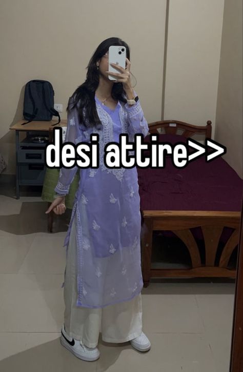 Traditional Fit Captions, Desi Fits Captions, Desi Fit Captions For Instagram, Indian Dress Captions For Instagram, Captions For Kurti Pictures, Desi Girl Captions, Kurti Designs Latest Black, Aesthetic Kurtis, Desi Outfit Ideas