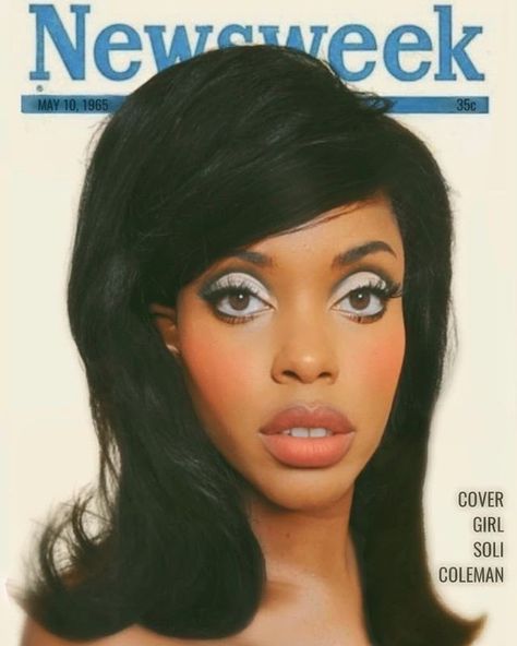 Poised Aesthetic, 70’s Makeup, 60s Makeup, 70s Makeup, Jean Shrimpton, Pintura Facial, Vintage Black Glamour, Creative Eye, August 21