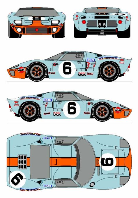ford gt40 blue print Ford Gt40 Le Mans, Ford Gt Gulf, Bullitt Bike, Ford Gt 40, Kombi Pick Up, Shelby Mustang Gt500, Gulf Racing, Gt 40, Cars Design
