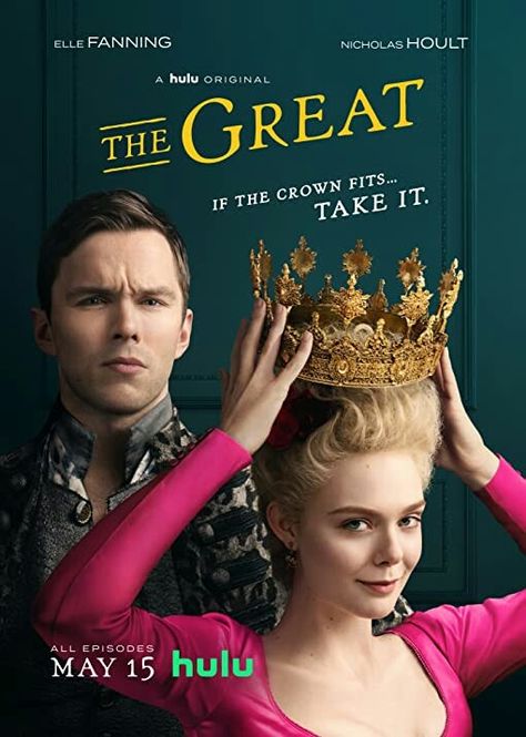 The Great (TV Series 2020– ) - IMDb  https://www.imdb.com/title/tt2235759/ The Great Tv Series, The Great Serie, Best Series To Watch, The Great Tv Show, The Great Poster, The Great Series, Best Netflix Series, The Great Show, The Great Movie