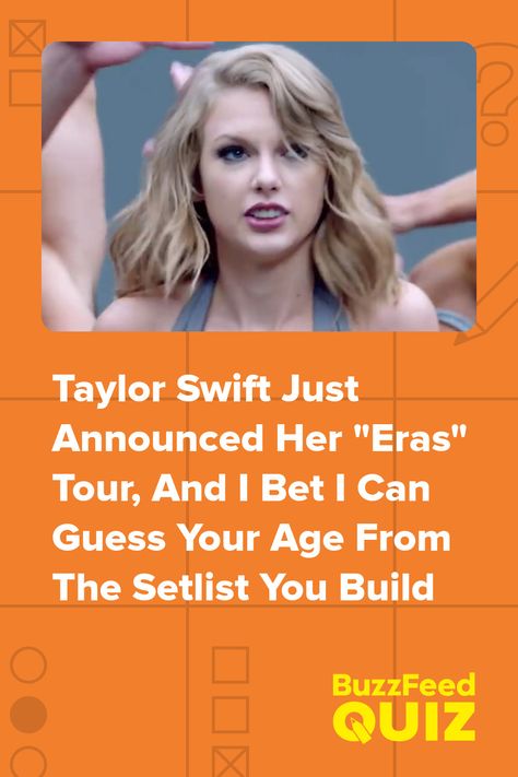 In case you missed it, Taylor Swift recently announced her next tour, and I already know it'll be iconic. Instead of just featuring songs from one album, the Eras Tour will be "a journey through the musical eras of [her] career." Taylor Swift, Swift, Anything Can Be An Album Cover, All Too Well, Quizes Buzzfeed, Eras Tour, New Album, Album Covers, Musical