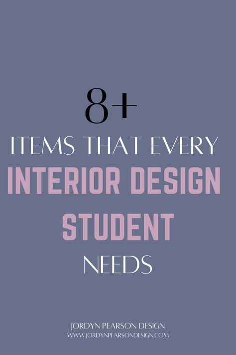 Interior Design Activities For Students, Interior Design School Aesthetic, Parsons School Of Design Aesthetic, Interior Design Student Aesthetic, Interior Designer Job Aesthetic, Architecture Supplies, Interior Design Education, Interior Design Major, Architect Career