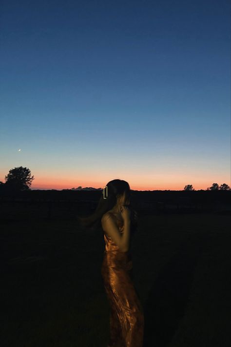 sunset vibes, inspo, aesthetic, ideas, no face, pose, semi formal, satin dress, spring, instagram, debut, guest, birthday, outfit Formal Satin Dress, Anime Brown Hair, Face Pose, Bday Pics, Debut Photoshoot, Aesthetic Foods, Classy Prom, Spring Instagram, Ig Pics