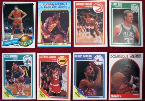 Top 25 Most Valuable Basketball Cards Basketball Cards Collection, Dominique Wilkins, Larry Bird, Basketball Cards, Star Stickers, 2023 Summer, Sports Cards, Michael Jordan, Trading Cards