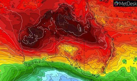 Australia weather map Wednesday Morning Images, Digital Modeling, Australia Weather, Storm Painting, Nature Texture, Australia Country, Climate Zones, Notepaper, Heat Map