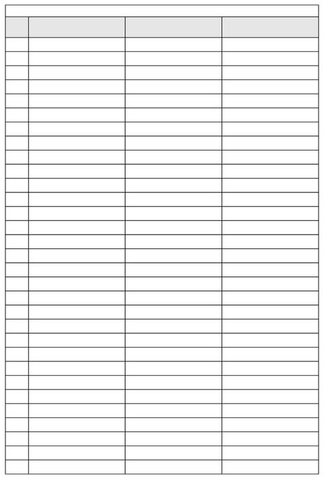 Blank 3 Column Spreadsheet Template in 2022 | Writing paper template, Spreadsheet template, Printable chart Blank Spreadsheet Template Free Printable, 3 Column Template, Blank Spreadsheet, Column Chart, Cloud Template, Sign In Sheet Template, Writing Paper Template, Paper Templates Printable, Essay Template