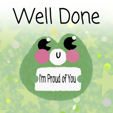 Frogi is proud of YOU 🎉🐸 #art #artist #illustration #illustrator #redbubble #creator #fun #silly #funny #frog #froggy #frogs #creative #adorable #pinterest #creative #silly #fantasy #edit #Instagram #share #heart #like #love #repost #share #foryou #you #cute #proud #proudofyou #support #keepitup #believe #moralsupport #thereforyou #mentalhealth #takecare #besafe #happy #motivation Proud Of You Cute Picture, Im Proud Of You Cute, Wholesome I Love You, Proud Of You Cute, Frog Encouragement, Im Proud Of You Quotes Boyfriends, Motivational Frog, Fantasy Edit, Proud Of You Quotes