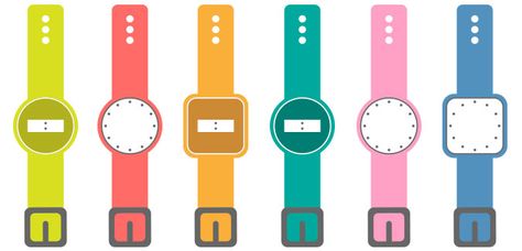 TIME for carryover - Kids decorate the watch and put their speech sound in the face as a reminder to use their sounds all the TIME Blank Clock Faces, Reception Maths, Blank Clock, Maths Project, Math Clock, Abc Preschool, Best Kids Watches, Jar Tags, Clock Faces