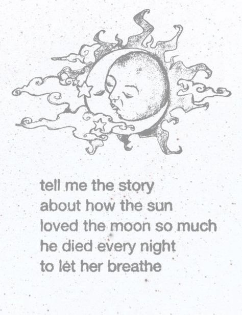 Sometimes, I think of the sun and the moon as lovers who rarely meet, always chase, and almost always miss one another. But once in a while, they do catch up, and they kiss, and the whole world stares in awe of their eclipse. Moon And Sun Quotes, Moon 2023, Moon Sketches, Kissing Drawing, Kiss Tattoos, 2023 Quotes, Quotes Pretty, Moon Sun Tattoo, Sun Drawing