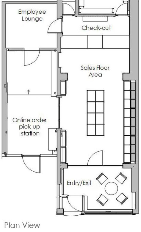 Floral Shop Blueprints, Florist Shop Layout Plan, Boutique Building Design, Flower Shop Plan Architecture, Florist Shop Floor Plan, Floral Shop Floor Plan, Flower Shop Floor Plan Layout, Floral Store Design, Interior Plans Layout