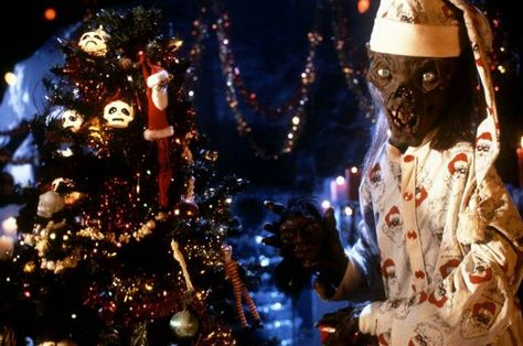 Tales from the crypt Horror Christmas Aesthetic, Spooky Christmas Aesthetic, Dark Christmas Aesthetic, Clown Princess, Merry Creepmas, Crypt Keeper, Horror Christmas, 90s Christmas, Spooky Christmas