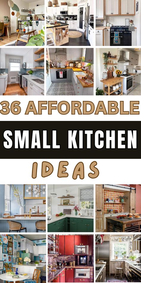 8 Genius Ideas for Small Kitchen Spaces Simple Kitchen Ideas Small Budget, Small Enclosed Kitchen Ideas, Adu Decorating Ideas, Mini Kitchens Small Spaces, Small Kitchen L Shape Design, More Storage In Small Kitchen, Compact Kitchen Design For Small Spaces, Townhouse Kitchen Ideas Small Spaces, Small Apartment Kitchens