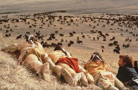 "Dances With Wolves" movie still, 1990.  Kevin Costner as Lt. John Dunbar.  "Dances With Wolves" won seven Academy Awards and earned $184 million dollars and never was number one on the weekend charts.  It sits at number nine on our list. Film Dance, High Plains Drifter, Dances With Wolves, Graham Greene, Into The West, Western Movie, Kevin Costner, Western Movies, Native Indian