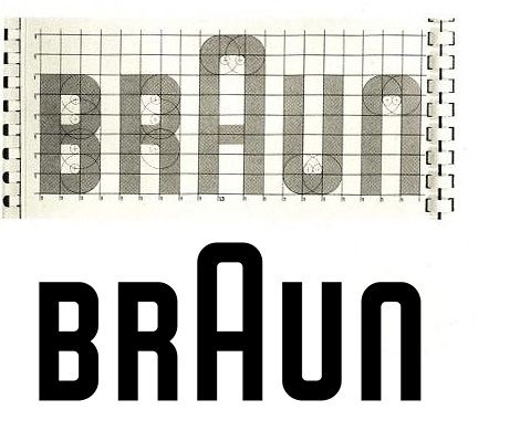 Braun Logo, created by Wolfgang Schmittel, 1952. Braun Logo, Logotype Inspiration, Braun Design, Logo Process, Design Guide, Typography Letters, Logo Mark, Typography Inspiration, Logo Images