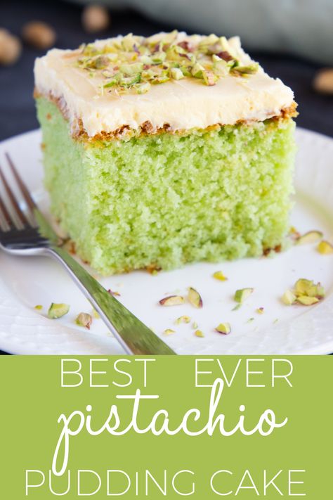 Pistachio Cake Recipe From Scratch, Pistachio Recipes Desserts, Lemon Pistachio Cake, Cake Pistachio, Pistachio Pudding Cake, Pistachio Cake Recipe, Lemon Pistachio, Pudding Cake Recipe, Pistachio Dessert