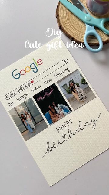 Photo Cards Diy Gift Ideas, Photo Diy Gifts Boyfriend, Cute Box Ideas For Boyfriend, Diy Crafts Adults Project Ideas, Birthday Gift Ideas Card, Birthday Card Ideas With Pictures, Birthday Gift Ideas Paper, Bday Ideas Gifts, Birthday Aesthetic Cards