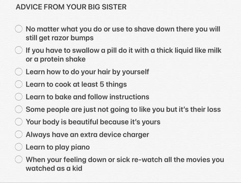 Big Sister Protective Quotes, How To Become A Better Sister, How To Be A Good Older Sister, How To Be A Good Big Sister, How To Be A Better Sister, Older Sister Advice, Big Sis Advice, Cool Older Sister Aesthetic, Big Sister Tips