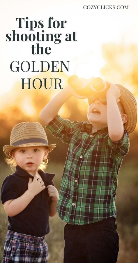 Tips that all photographers should know when shooting pictures at the golden hour.  Learn these easy to follow tips about taking pictures during sunset Golden Hour Setting Camera, Golden Hour Photography Settings, Camera Settings For Golden Hour Portraits, Golden Hour Settings, Golden Hour Photography Tips, How To Take Sunset Photos, How To Take Professional Photos, Sunset Senior Pictures Golden Hour, Golden Hour Camera Settings