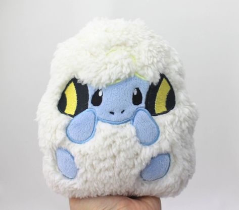 Free Pokemon Mareep plush ITH embroidery pattern Couture, Pokemon Plush Sewing Pattern, Mareep Plush, Pokemon Sewing Patterns, Pokemon Mareep, Free Plush Sewing Patterns, Ith Pattern, Plush Sewing Patterns, Ghostbusters Equipment