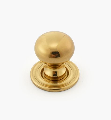 Cabinet Knobs - Page 17 - Lee Valley Tools Brass Kitchen Knobs, Kitchen Hardware Knobs, Gold Dresser Knobs, Unlacquered Brass Hardware, Brass Kitchen Hardware, Gold Cabinet Hardware, Swedish Kitchen, Interior Door Knobs, White Chest Of Drawers