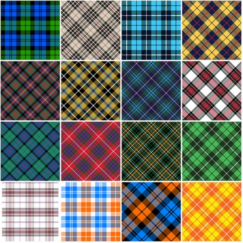 Tartan plaid pattern. Print fabric texture seamless. Check vector background. Stock download. Tela, Checks Print Pattern Design, Checks Design Pattern, Check Print Pattern, Tartan Pattern Design, Plaid Print Pattern, Fabric Texture Seamless, Textile Pattern Design Fashion, Fabric Paint Diy