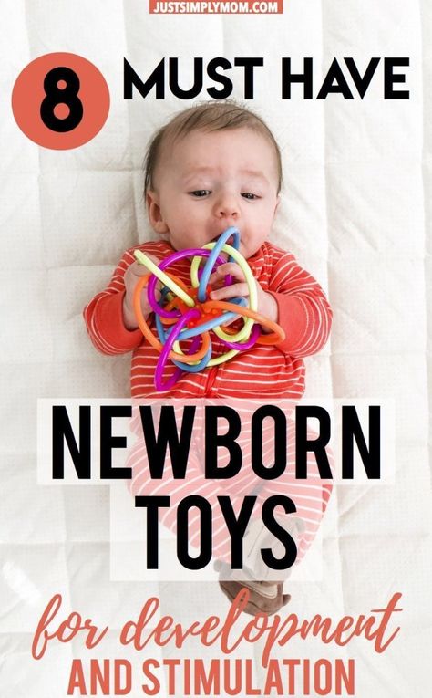 Best Newborn Toys For Development and Stimulation - Just Simply Mom Newborn Care, Infant Toys, Best Baby Toys, Newborn Toys, Baby Sleep Problems, Third Baby, Baby Must Haves, After Baby, Baby Development