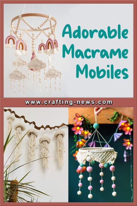 Macramé, Nursery, Macrame Nursery Decor, Macrame Nursery, Home Accessory, Macrame Patterns, Crafting Ideas, Nursery Decor, Home Accessories