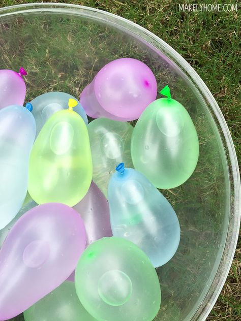 Want to fill water balloons when you don't have a hose or running water? You're gonna want one of these! Water Baloon, Filling Balloons, Photo Corner, Aesthetic Sea, Summer Bucketlist, Balloons Photography, Water Balloon, Summer Loving, Water Bucket