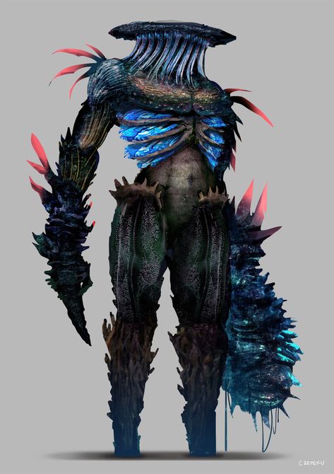 ArtStation - Limpet Slicer Design No. 4, Cze Peku Plant Monster, Arte Alien, Alien Concept, Alien Concept Art, Monster Concept Art, Dnd Art, Dungeons And Dragons Homebrew, Fantasy Creatures Art, Fantasy Monster