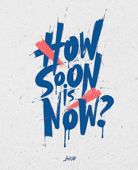 Typography Shirt Design, Typography Tshirt Design, Posters Conception Graphique, Inspiration Typographie, How Soon Is Now, Typography Design Quotes, Typographie Inspiration, Typography Designs, Typography Shirts