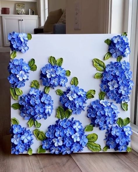 Gesso Art, 3d Art Painting, Sculpture Art Projects, 3d Art Projects, Acrylic Flower Painting, Diy Canvas Wall Art, Plaster Wall Art, Abstract Art Diy, Texture Painting On Canvas