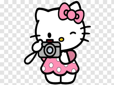 Hello Kitty Widget Transparent, Hello Kitty With Camera, Sanrio Transparent Png, Hello Kitty White Background, Hello Kitty Png Transparent, Hello Kitty Transparent Png, Hello Kitty Transparent, Art Sanrio, Hello Kitty Png