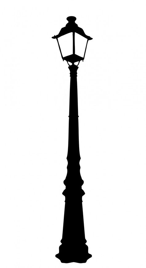 Vintage Street Lamp Clipart Street Lamp Drawing, Street Light Drawing, Pole Silhouette, Vintage Street Lamp, Lamp Clipart, Lamp Drawing, New Orleans Street, Lamp Tattoo, Light Drawing