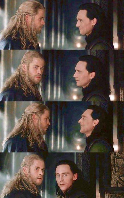 Thor the Dark World: How can you Not love Both these guys!! Loki Dark World, Loki Thor The Dark World, Loki Whispers, Thor The Dark World, Loki Wallpaper, Thor X Loki, Dark World, The Dark World, Avengers Memes