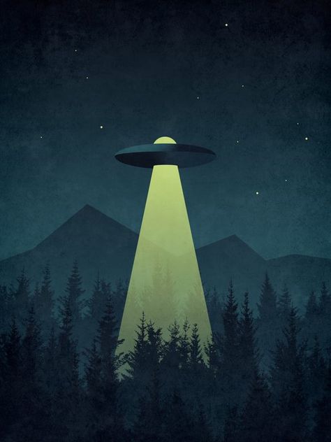 Alien Painting, Ufo Tattoo, Ufo Art, Alien Aesthetic, Arte Alien, Arte 8 Bits, 타이포그래피 포스터 디자인, Aesthetic Space, Aliens And Ufos