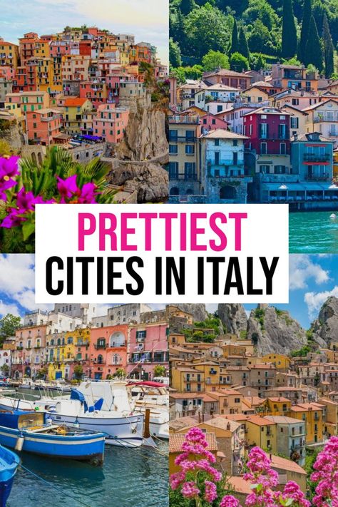 prettiest cities in italy Italy Trip Planning, Cities In Italy, Italy Travel Tips, Italy Travel Guide, Dream Travel Destinations, Visit Italy, Europe Travel Guide, Europe Travel Destinations, Amazing Travel Destinations