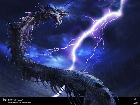 Titanus Tiamat, Godzilla Franchise, New Titan, All Godzilla Monsters, Sea Serpent, Kaiju Art, Kaiju Monsters, Sea Dragon, Concept Development