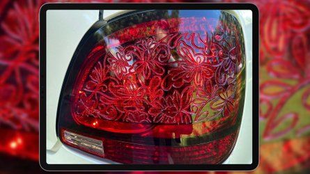 Car Customization, Sunflower Photography, Dremel Carving, She Did It, Glass Engraving, Artist Custom, Old Lights, Car Mods, Storing Paint