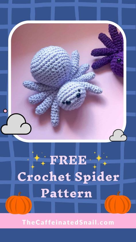 Amigurumi Patterns, Bat Crochet Patterns Free, Crochet Spider Pattern, Crochet Top Free Pattern, Summer Top Crochet, Crochet Spider, Spider Pattern, C2c Crochet Pattern Free, Fall Crochet Patterns