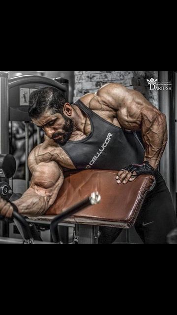 Hadi Choopan, Gym Icon, Bicep And Tricep Workout, Best Bodybuilder, Gym Design Interior, Advanced Workout, Mr Olympia, Muscle Body, Triceps Workout