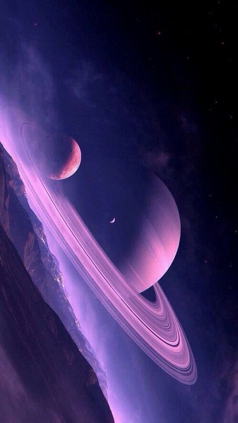 10/10 Wallpapers. on Twitter: "… " Wallpaper Iphone Ungu, Purple Wallpaper Phone, Dark Purple Wallpaper, Violet Aesthetic, Space Phone Wallpaper, Purple Vibe, Seni 2d, Lavender Aesthetic, Planets Wallpaper